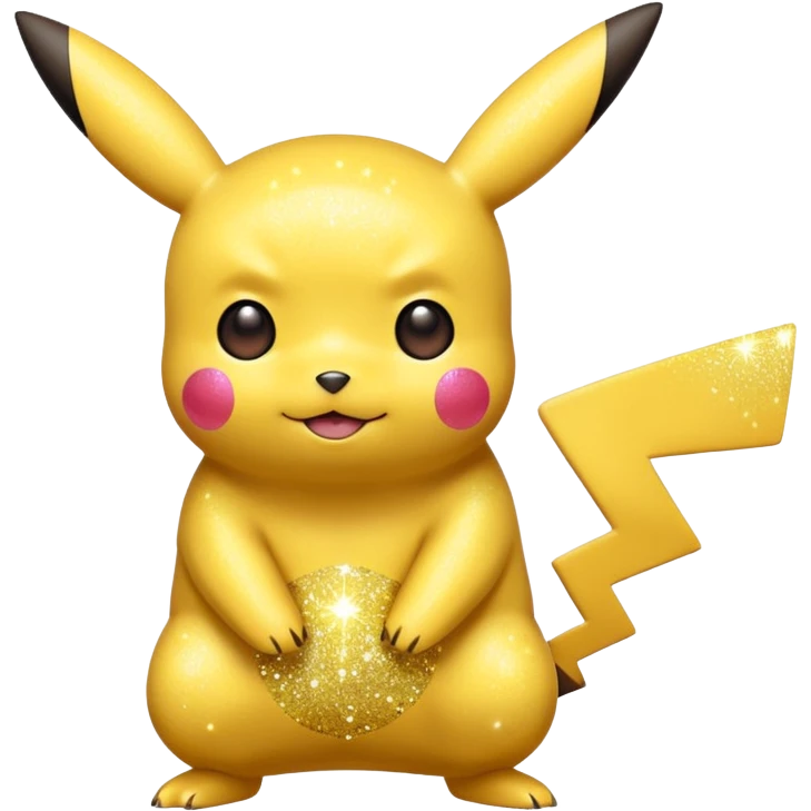 glitter pokemon pikachu emoji