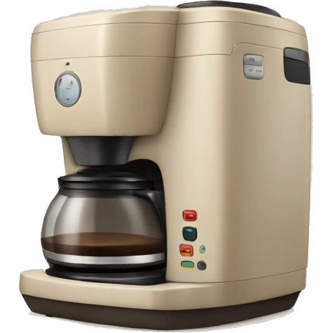 beige coffee maker emoji