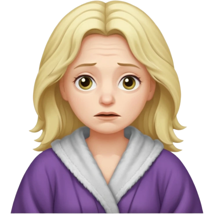 Tired overwhelmed mama emoji