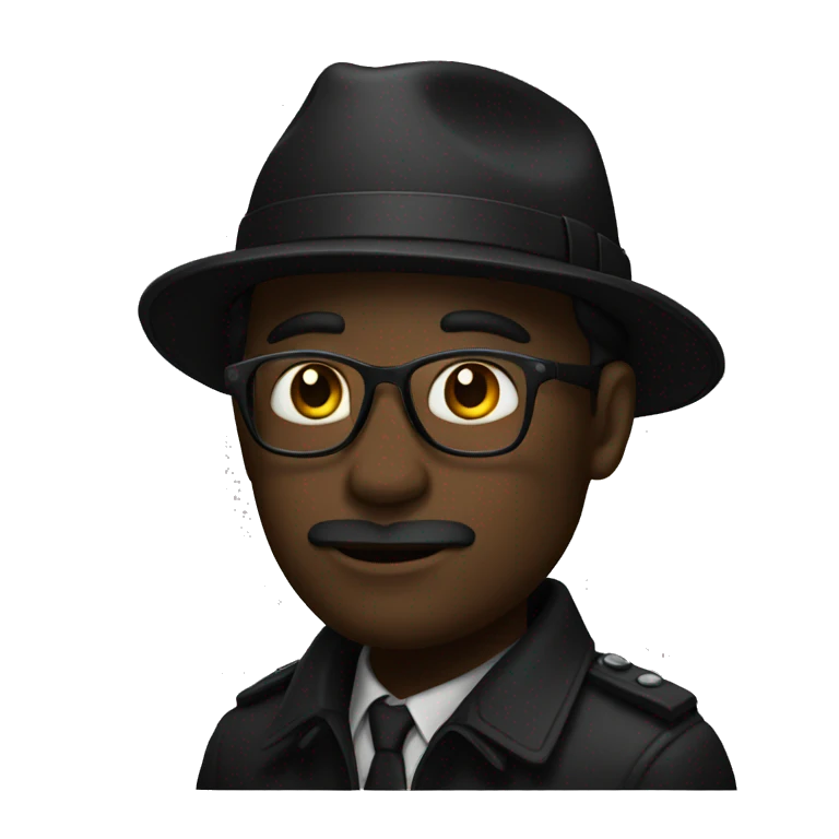 Un noir dans le noir emoji