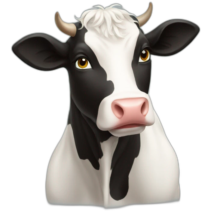 Une vache emoji