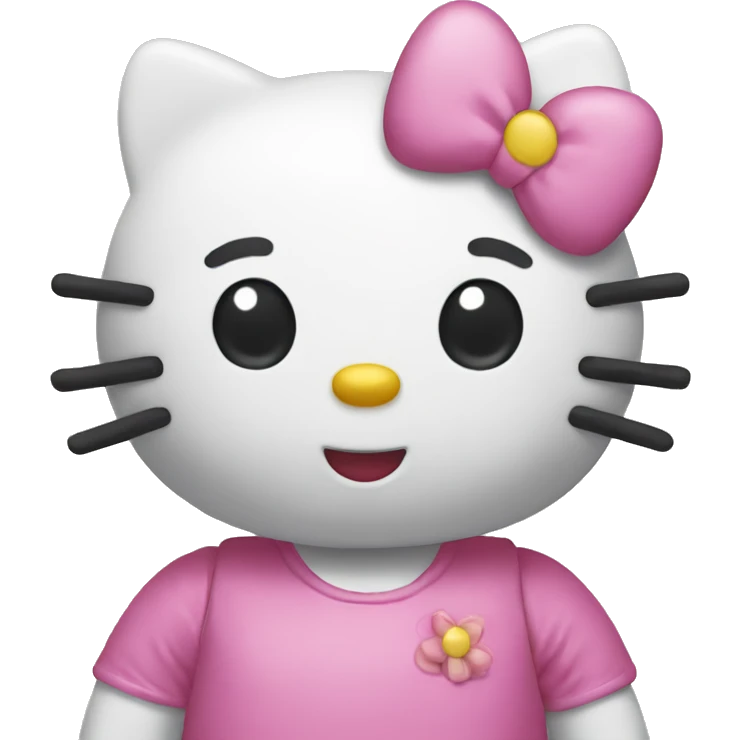 Hello kitty emoji