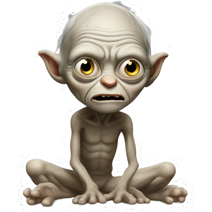Gollum emoji