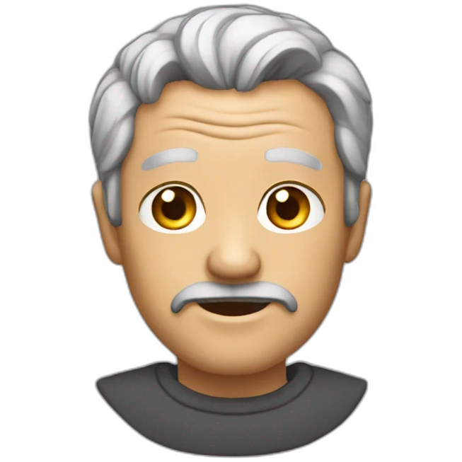 dirty aged otaku man emoji