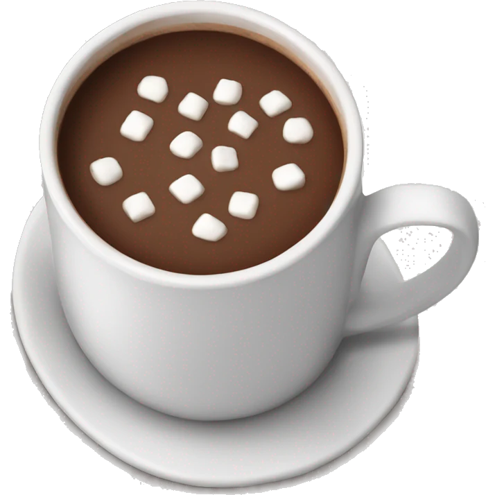 Hot chocolate emoji