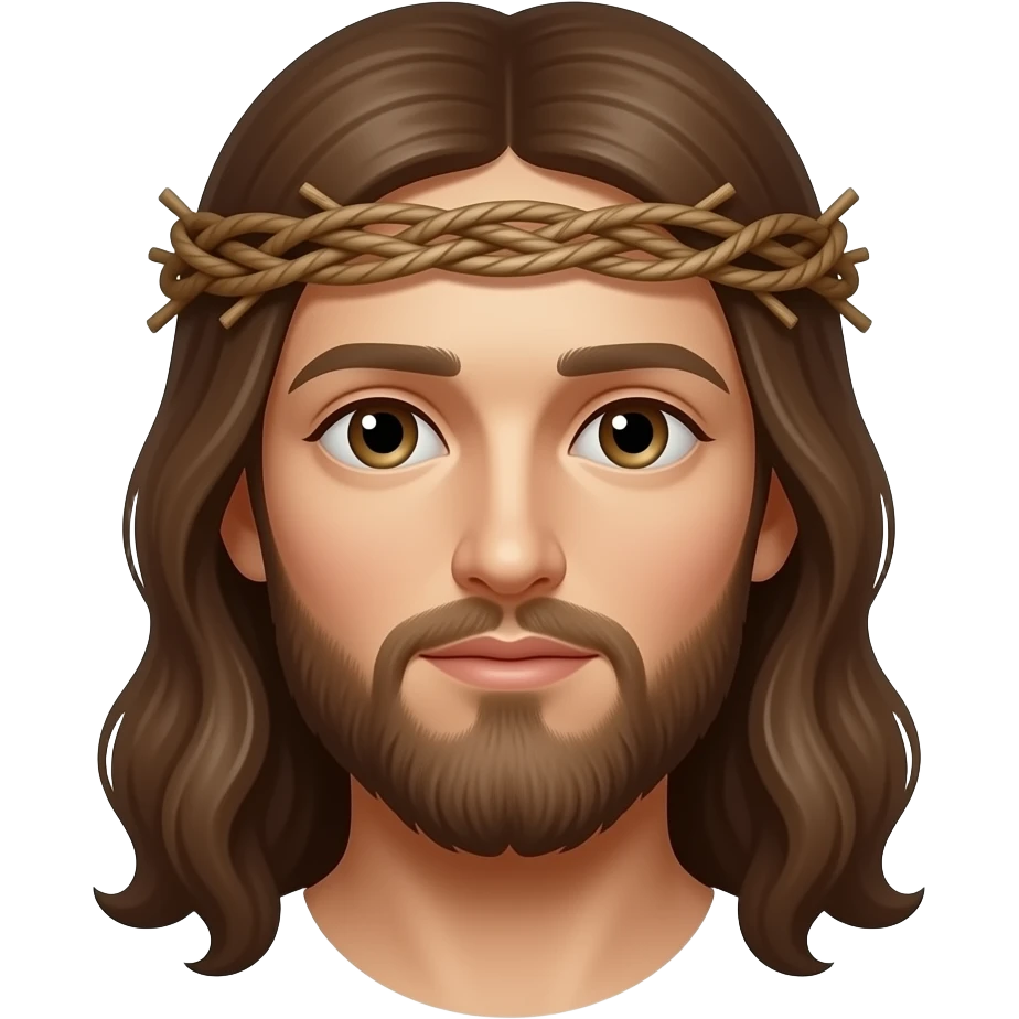 Jesus crucified emoji