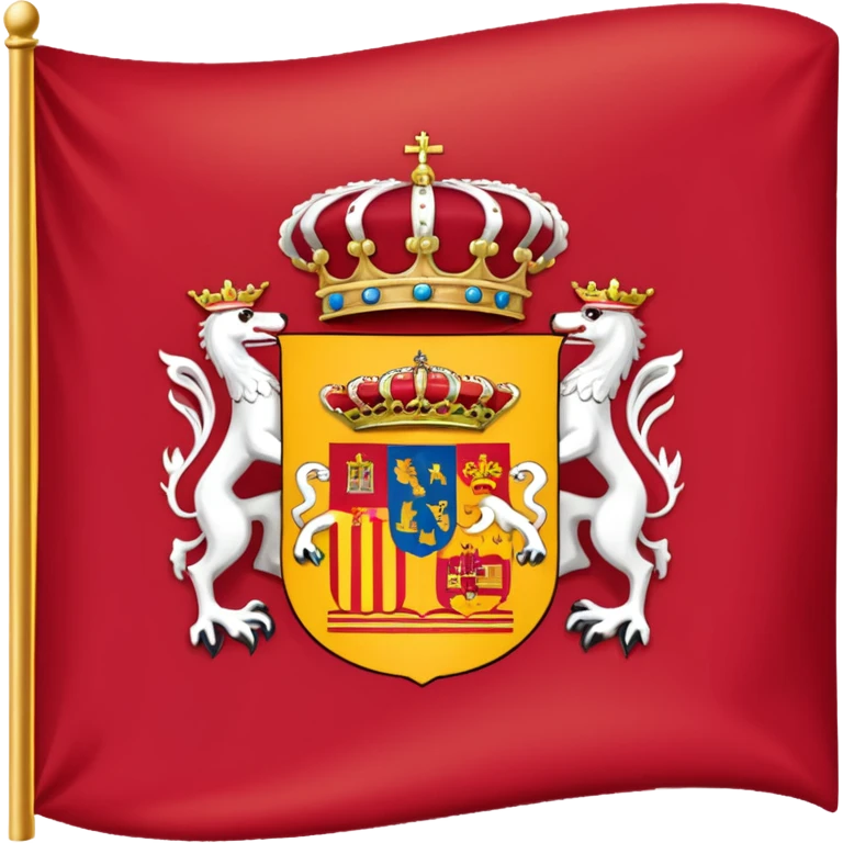 Bandera Aspa de borgoña del imperio español  emoji