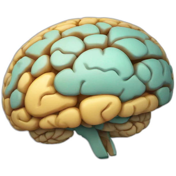 brain with text 24/7 emoji