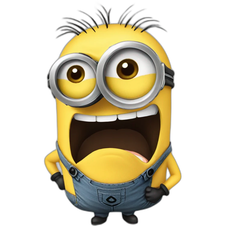 minion preocupado agarrandose la cabeza emoji