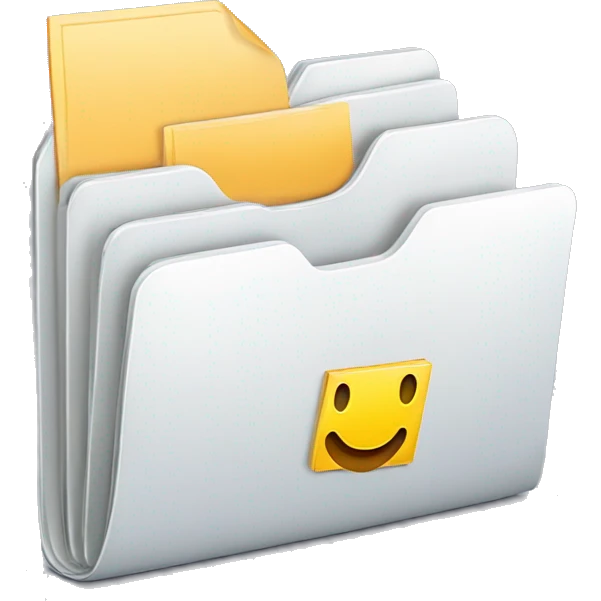 Folder that stores temporary files emoji