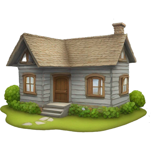 Small Old house emoji