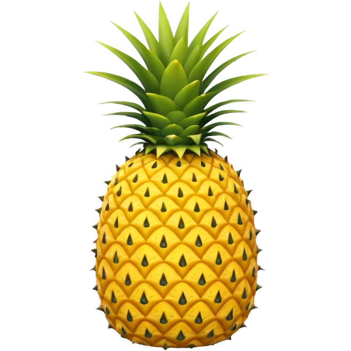 Upside down pineapple emoji
