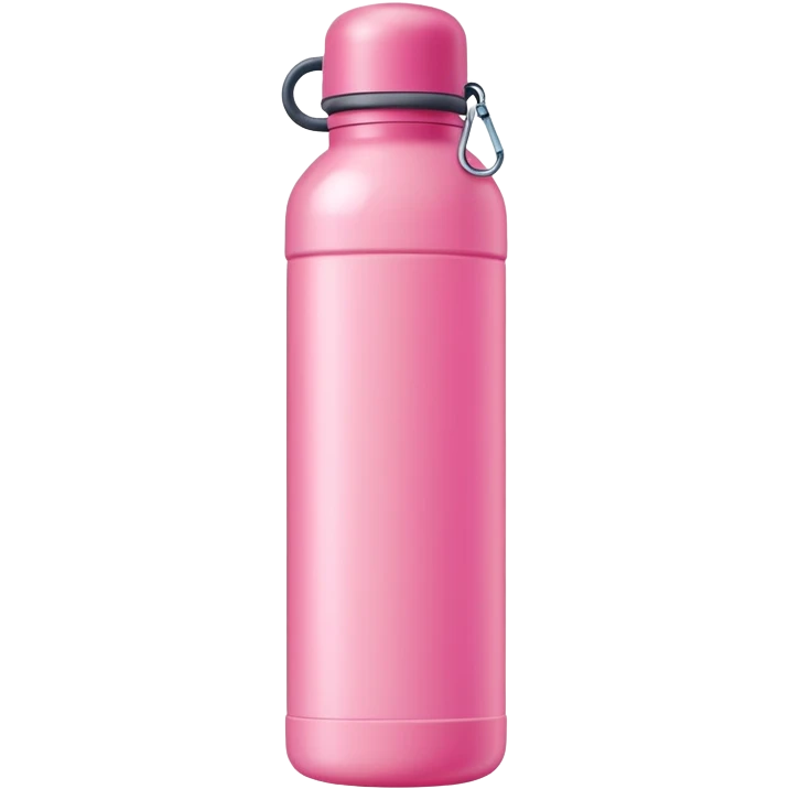Pink water bottle  emoji