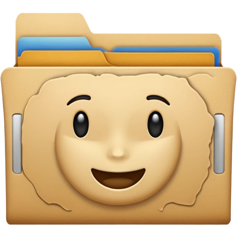 Office Manila folder emoji