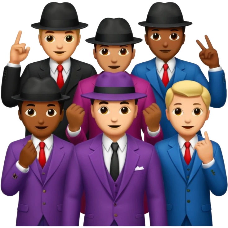 مافیا رنگارنگ  emoji
