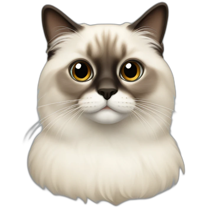 birman cat emoji