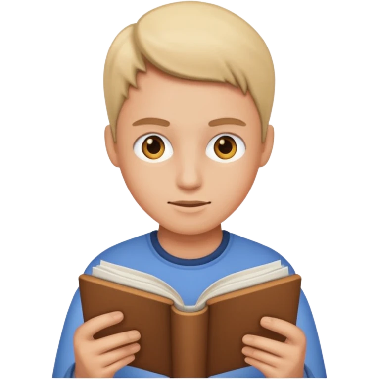 leyendo emoji