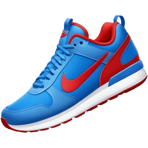 Nike red and bleu  emoji