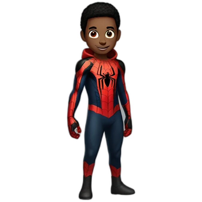 Spiderman miles morales emoji