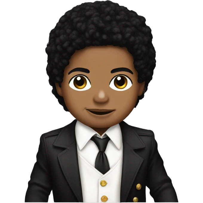 Micheal jackson and baby emoji