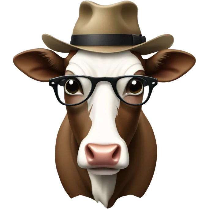 Swanky ghetto cow emoji