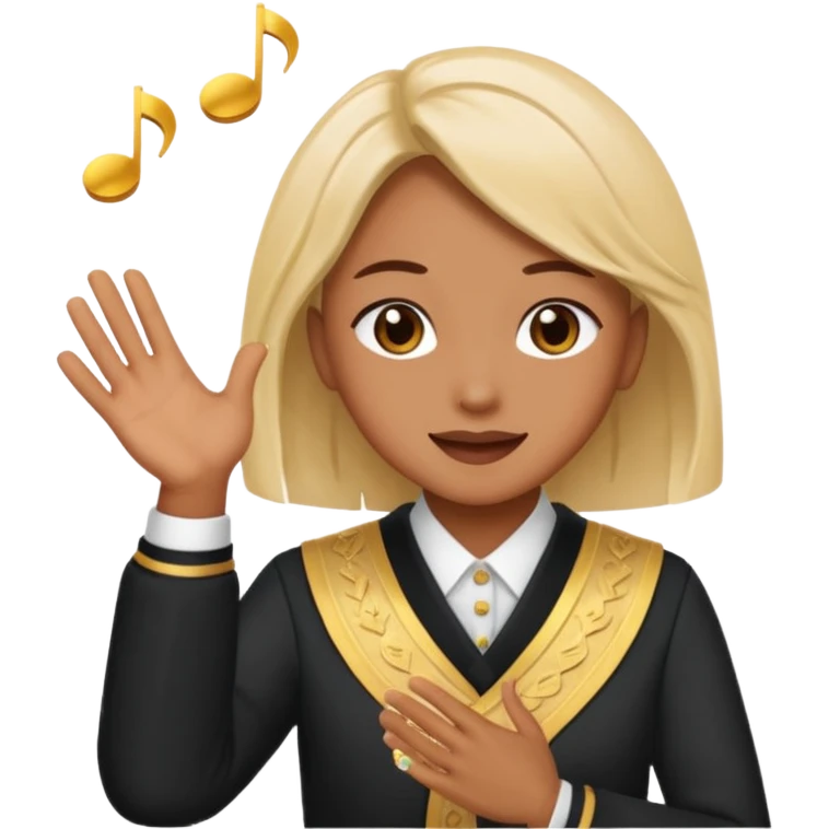 clapping emoji, for sabashi, to clap and donate money to talent on stage emoji