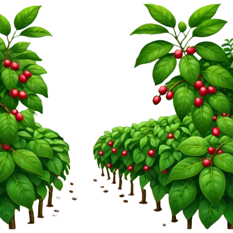 cultivo de café emoji