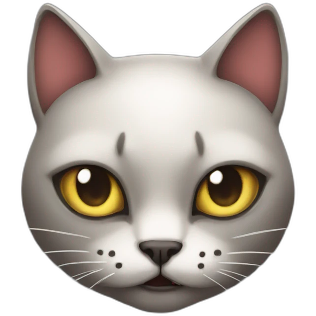 Evil cat emoji