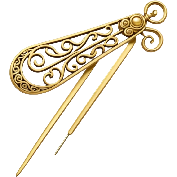 asian hairpins emoji