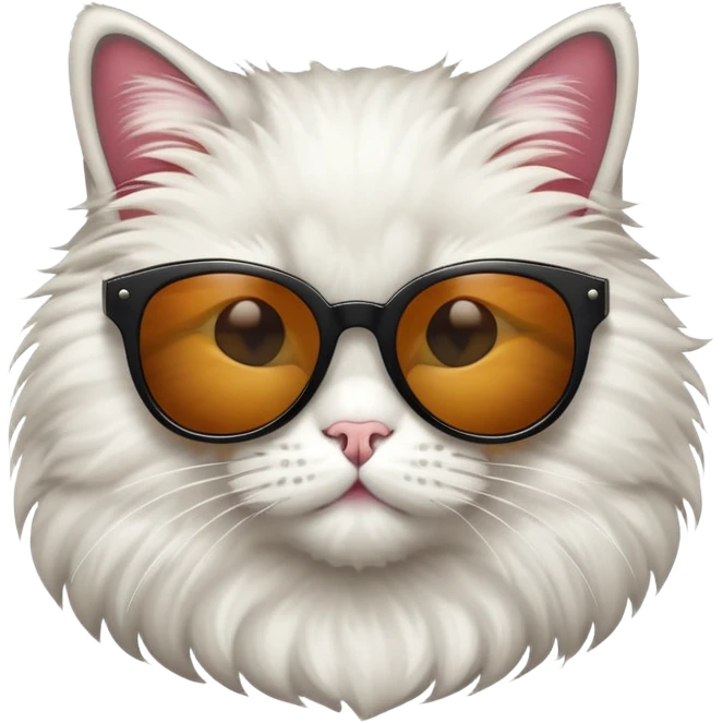 Cat wearing sunglasses emoji