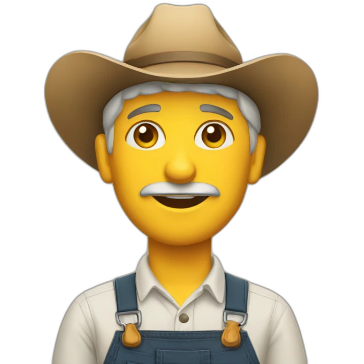 Farmer emoji
