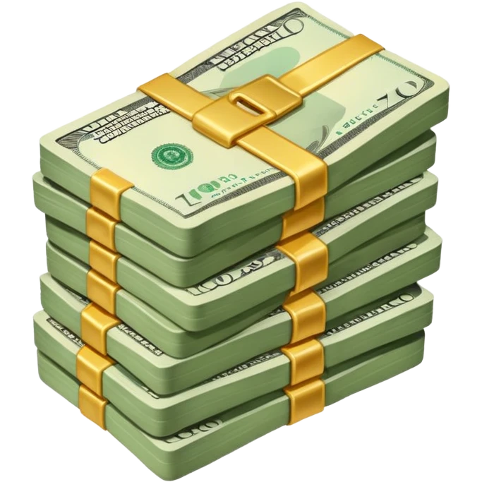 Bank roll emoji