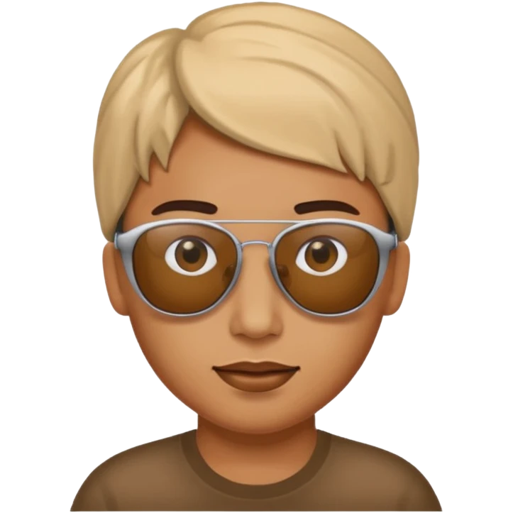 sunglasses on head emoji