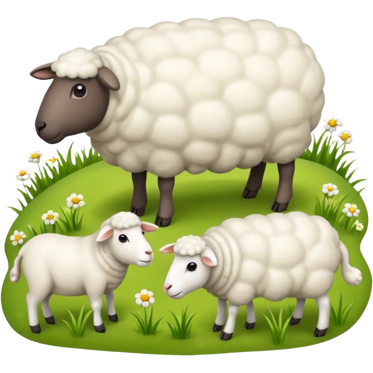 flock of sheep emoji