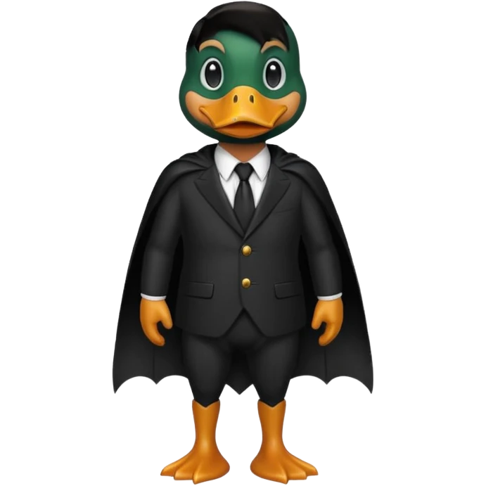 Pato batman emoji