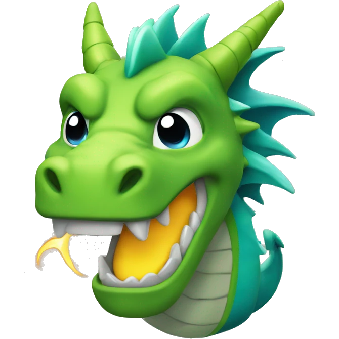 Dragón con energía  emoji