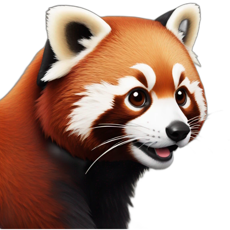 Red panda emoji