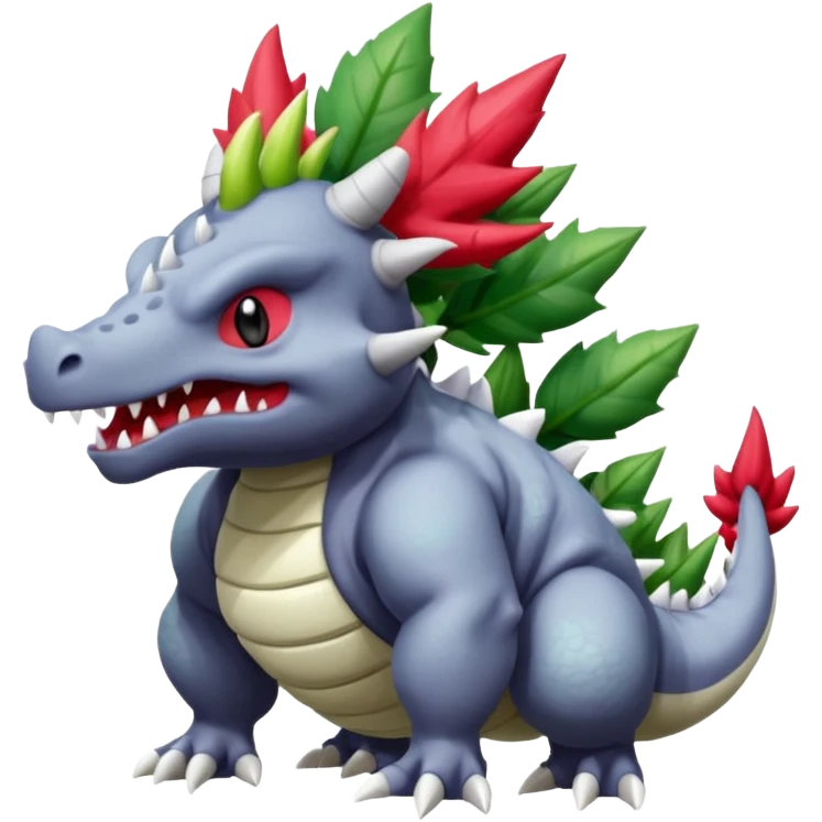 Ugly Fey Toony Rhydon-Shaymin-dragon emoji