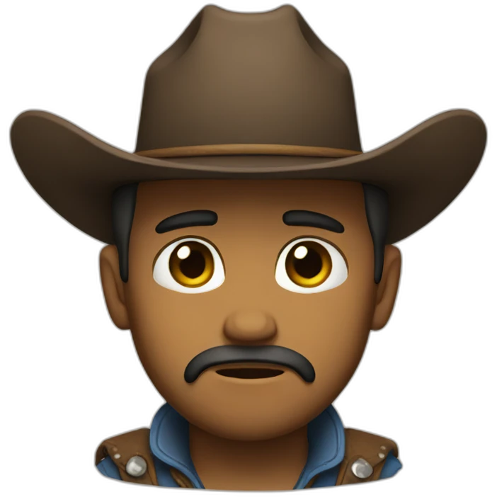 sad-cowboy emoji