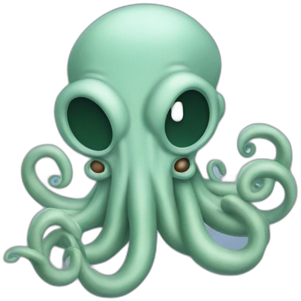 Squidward Q Tentacles emoji
