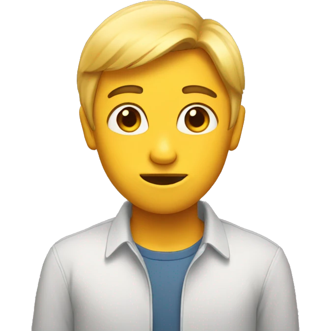 Emoji shy emoji