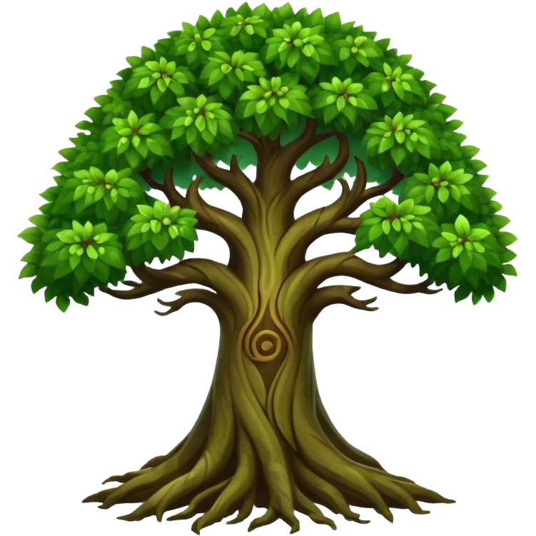 Yggdrasil, The World Tree from Norse Mythology emoji