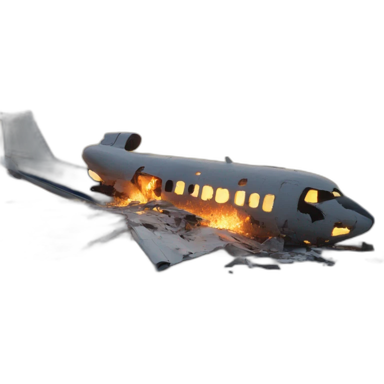 avion crash emoji