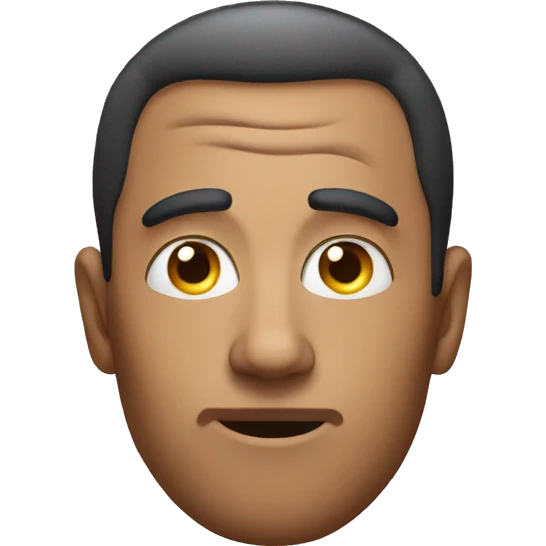 hypnotized man emoji