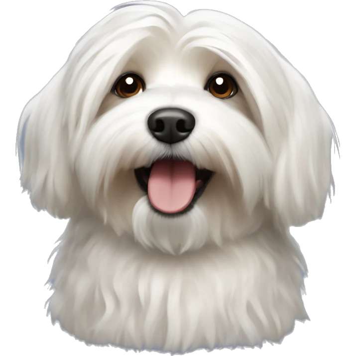 havanese dog emoji