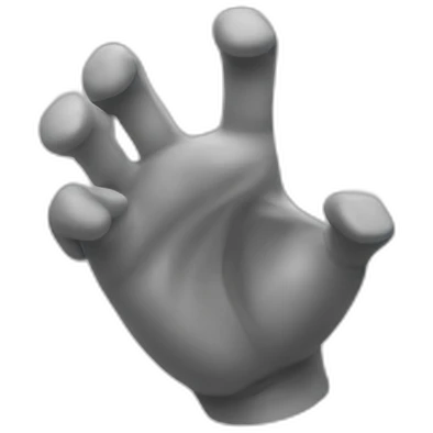 angry hand emoji