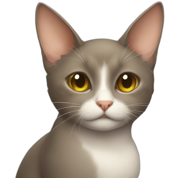 Bat cat emoji