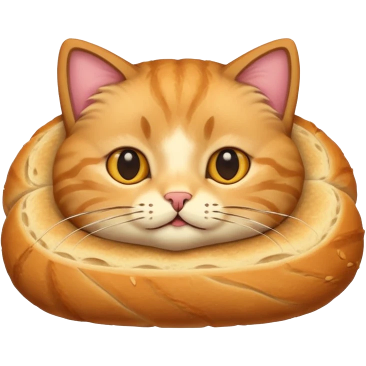 Cat bread emoji