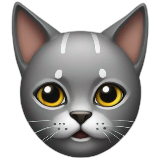 Iron cat emoji