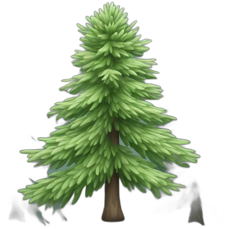 silver fir emoji